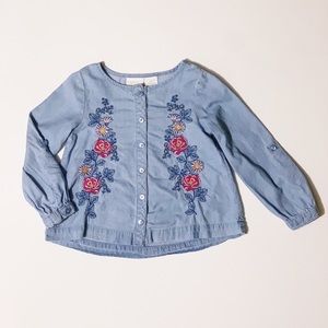 Girl toddler blouse